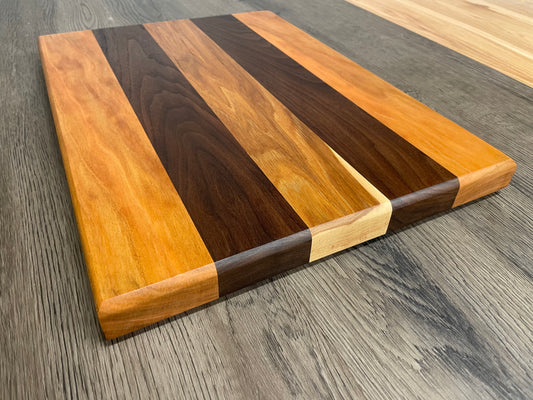 Cherry, walnut & Hickory Cutting Board