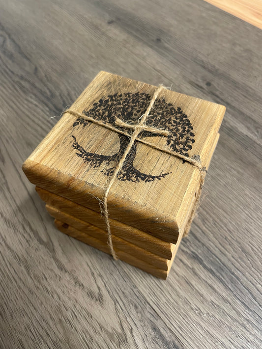 Tree Of Life Coaster Set